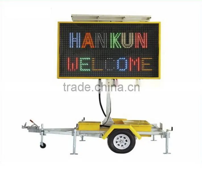 Portable Traffic Sign Trailer