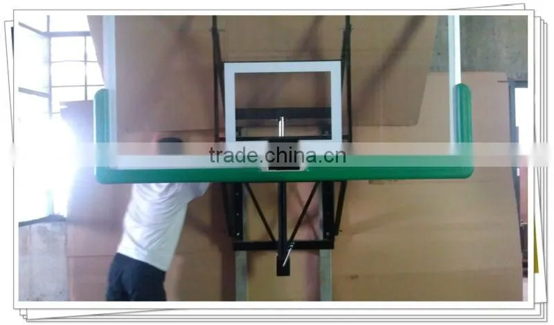 Outdoor aluminum frame Tempered glass basketball board