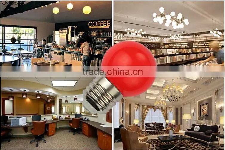 Factory wholesale holiday decoration E27 360 degree colorful smart 0.5W 1W led bulb light b22