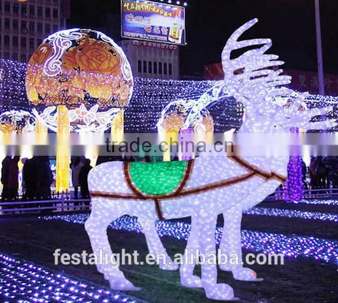 2016 New product Christmas decoration led deer light