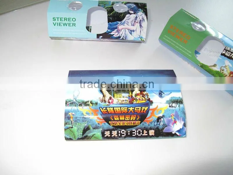 Promotional 2011 Folding Paper Binoculars