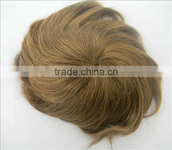 welded lace toupee, full lace