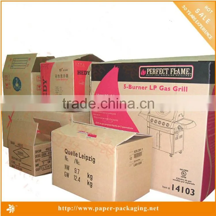 Paper packaging shipping carton box