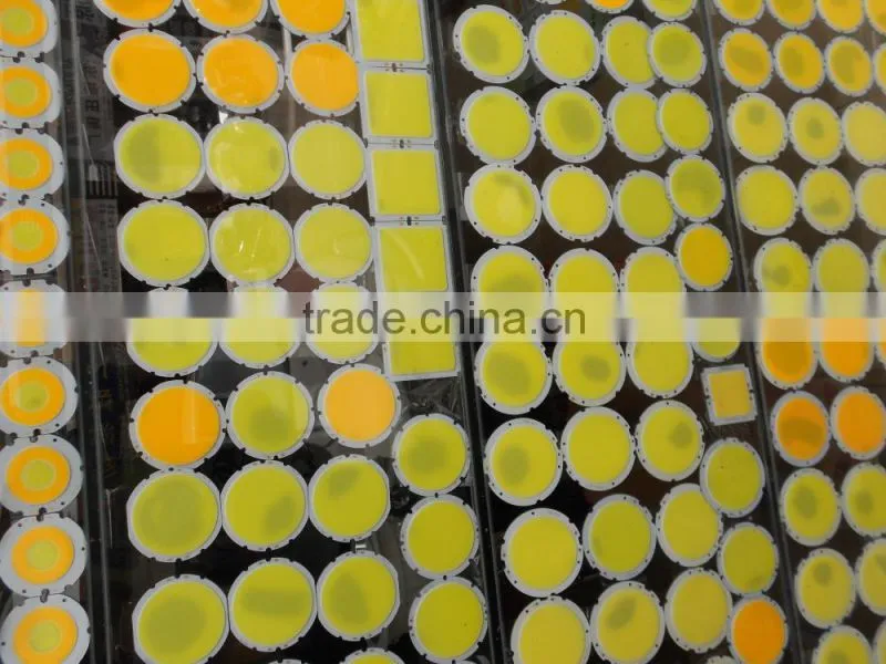 Epistar Bridgelux COB LED chip round high bright RA>85 high lumen 3W 5W 7W 9W 10W 12W 15W 18W 20W 30W