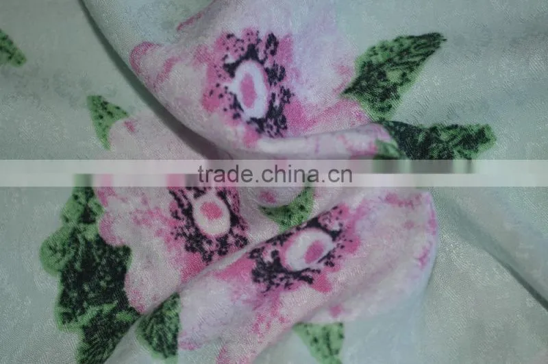 Rayon Viscose Jacquard Print Fabric
