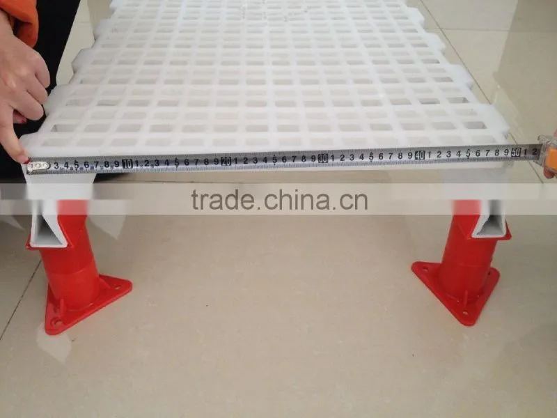 Poultry flooring for chicken farms, plastic slat for poultry farming equipment (Professional Manufacturer)