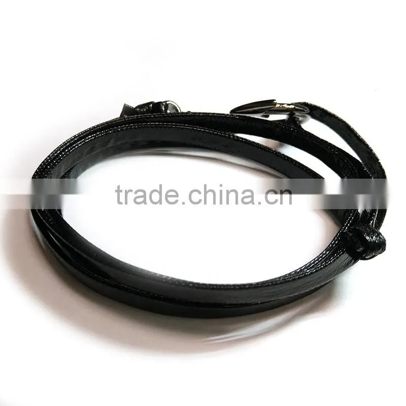 diy hand bracelet supplies fashion anchor charm woven friendship bracelet anchor bracelets leather bracelet supplier