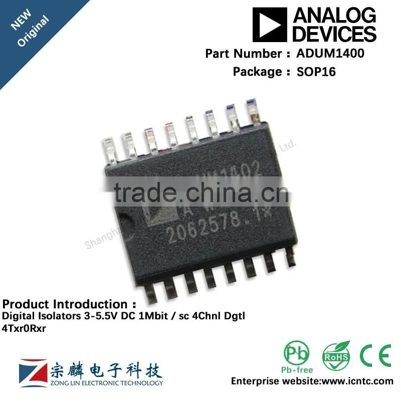 Genuine original ADUM1400 SOP16 SOP16 ADUM1400 Digital Isolators