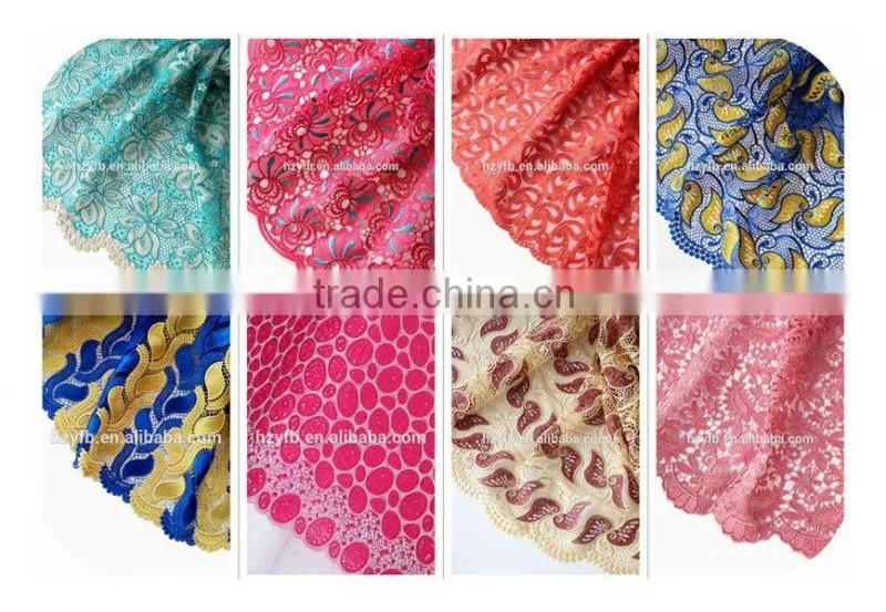 Unique design multi color african sego headtie gele latest high end nigeria gele swiss sego headtie
