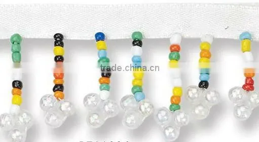 Fashion Jewelry Wedding Decoration Acrylic Beaded Trimming