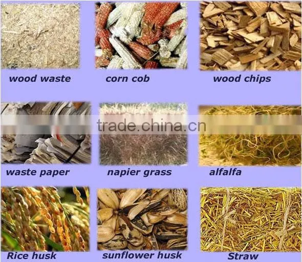 Wood sawdust fuel pellet mill