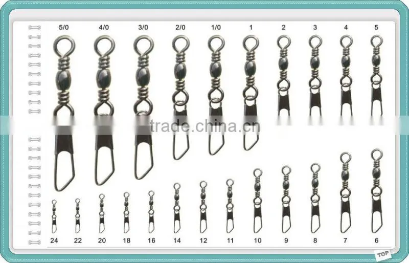 Chinese Fishing Tackel OEM Factory Fishing barrel Swivel