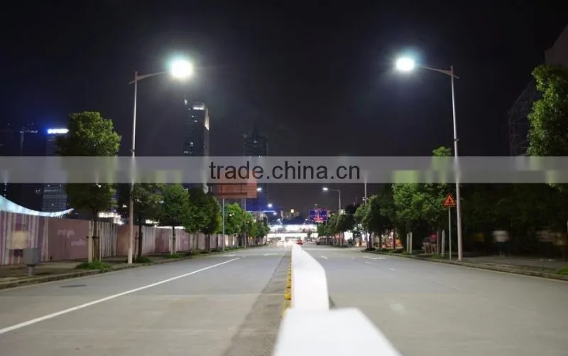 Lens Kit for Different Beam Angle, 100-140lm/W, Meanwell Driver, Modular Design, CE Rohs Approved 100W LED Street Light Fixture