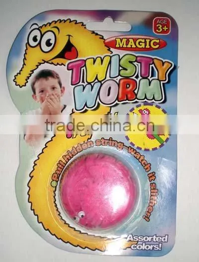novel funny children plush toy, animal toy, twisty worm