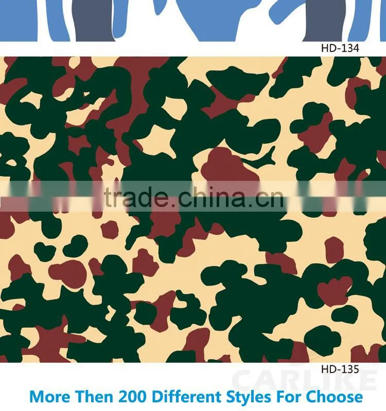 HD-127 CARLIKE Hot Sale Color Bright Car Wrap Bomb Sticker