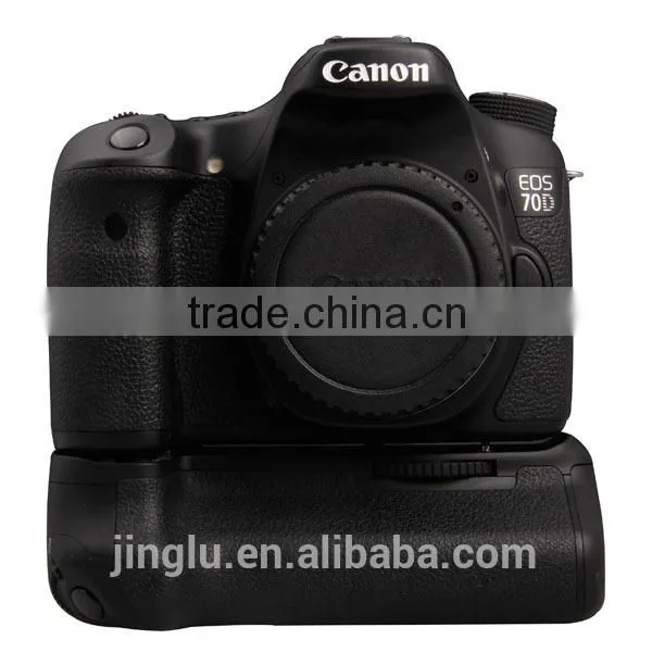 Battery Grip holder for Canon E OS 70D Camera as LP-E6 BGE14 BG-E14