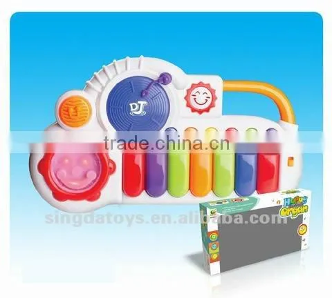 Special education crab piano organ lovely music toys