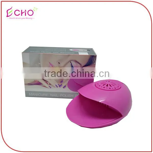 Plastic Portable Electric Air Nail Polish Dryer/blower for hand/foot