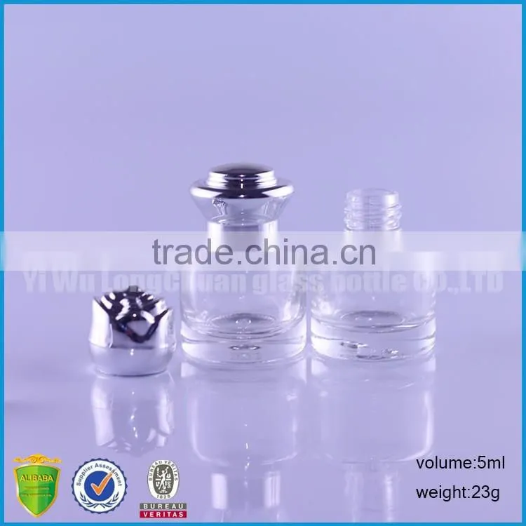 Small 5ml Empty E liquid Glass Bottle Manufacturer
