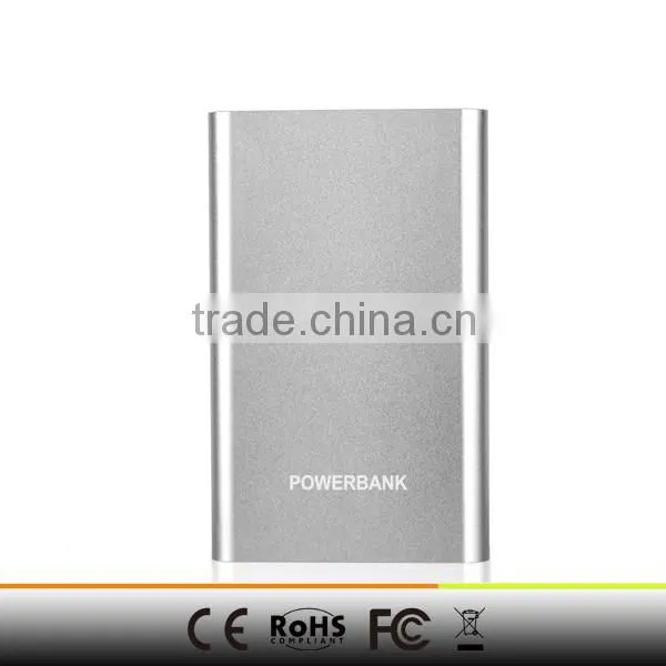 8000mAh power bank with power button
