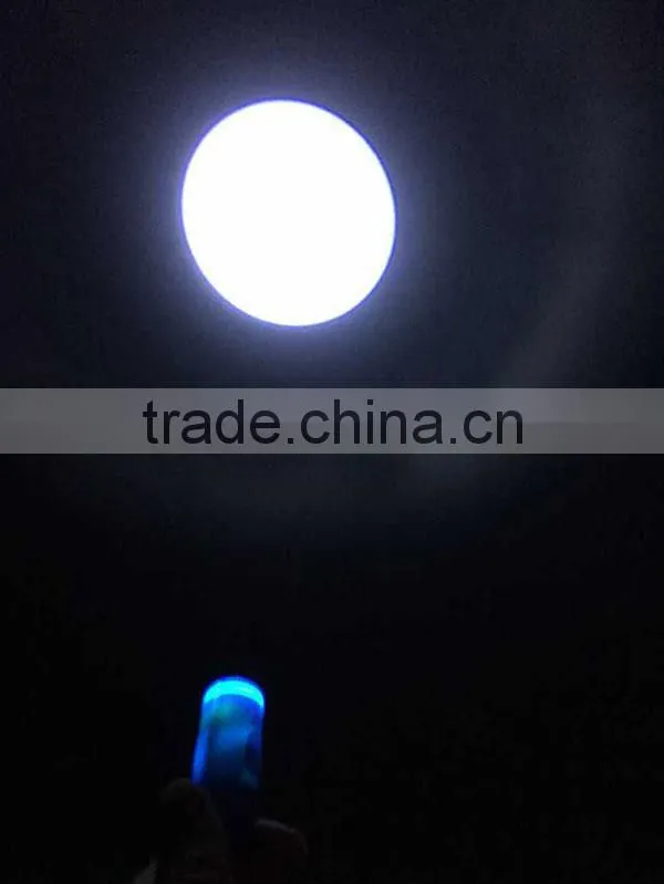 Mini USB Recharging Flashlight Mini Torch Flashlight Plastic Mini Torch with Logo