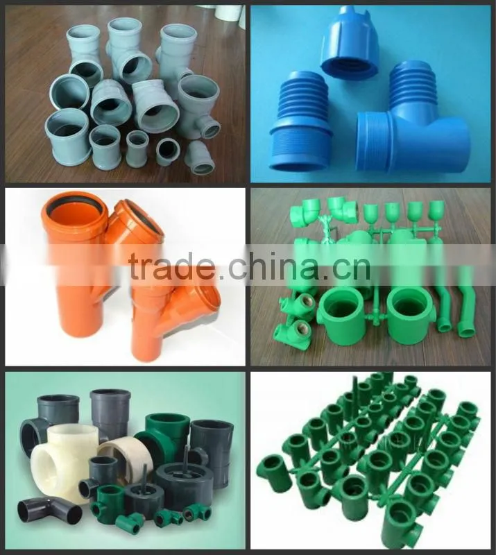 2014 new design europe quality ppr water supplier pipe fitting plastic injection mould