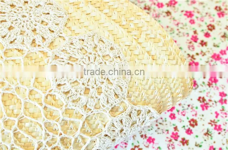hot sale ladies kraft paper shopping bag woven rattan straw beach bag manufacturer