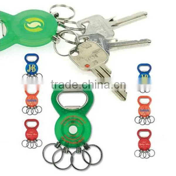cap bottle opener for promotion/metal bottle opener/plastic bottle opener