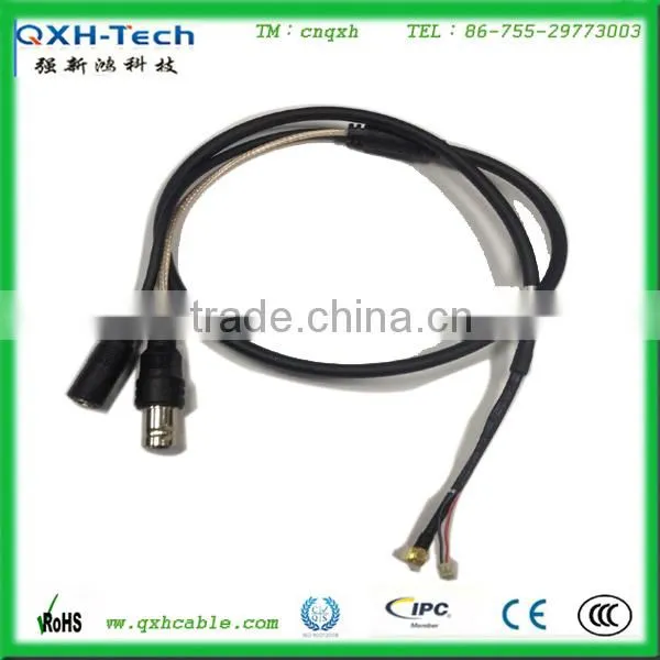 HD SDI Cable with Right Angled MCX Connector For CCTV Security Camera