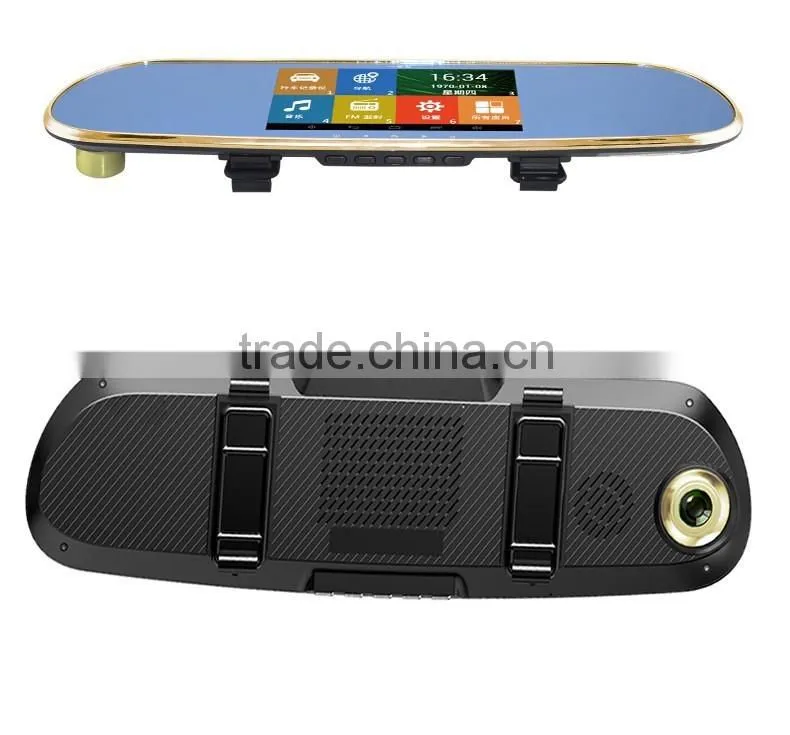 Android touch screen with gps navigation in black box for car