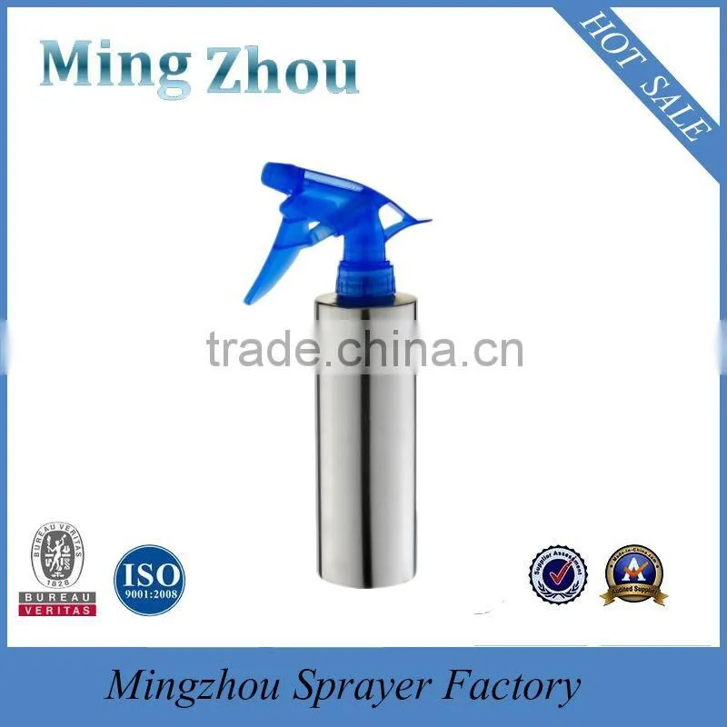 SS sprayer bottle metal bottle with trigger spray or lotion pump