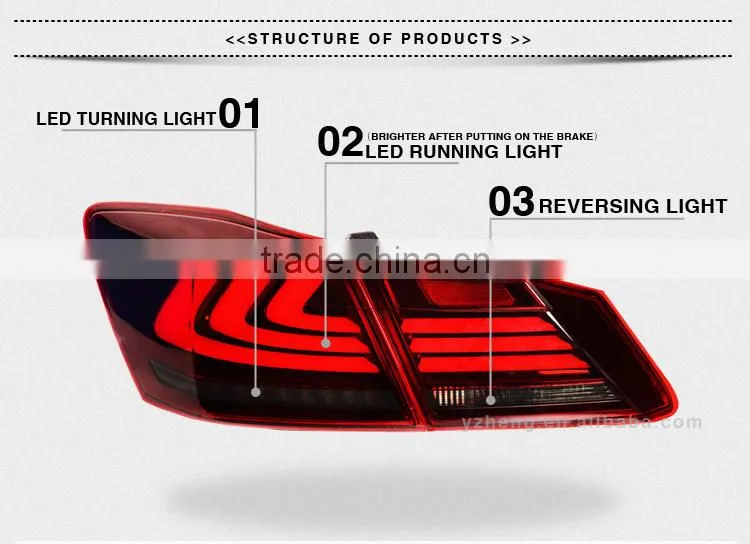 Factory outlet for 2014 Accordes LED taillight
