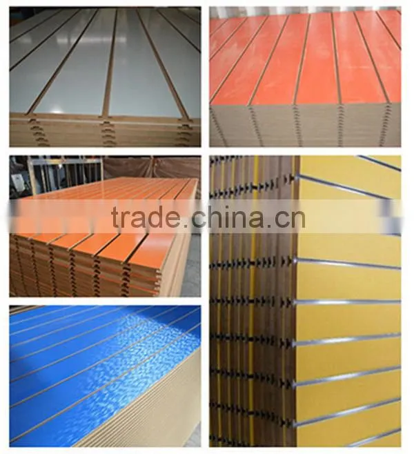 Wooden Slotted Slat Wall Wholesale Wood Panel