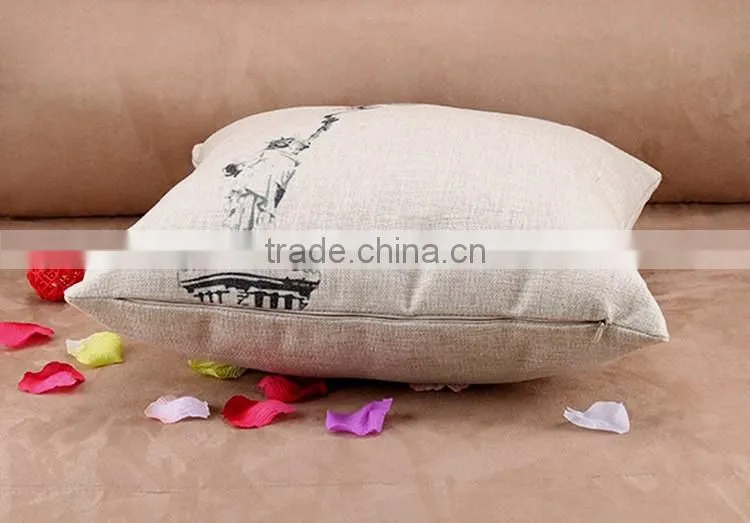 Fashionable Household Back Support Pillow Cartoon Sofa Cushion Cover