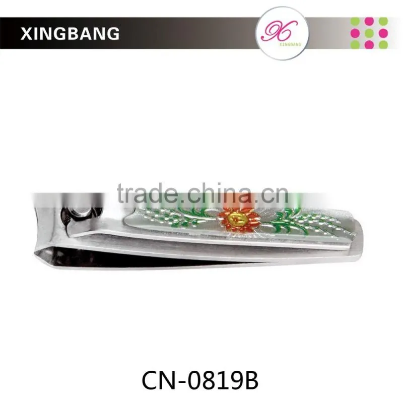 general stainless steel big nail clipper, easy-carrying nail care tools