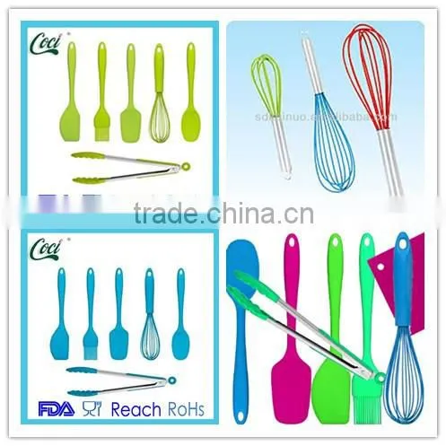 high temprature resistant hard plastic inside silicon kitchen ware