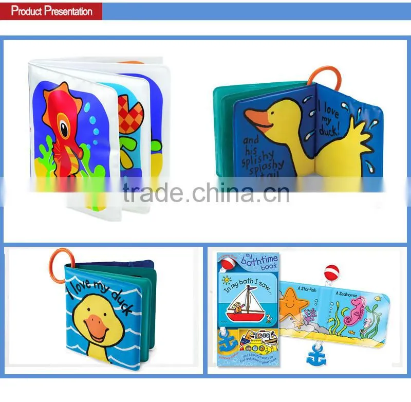 Custom Baby Bath Book Made In China