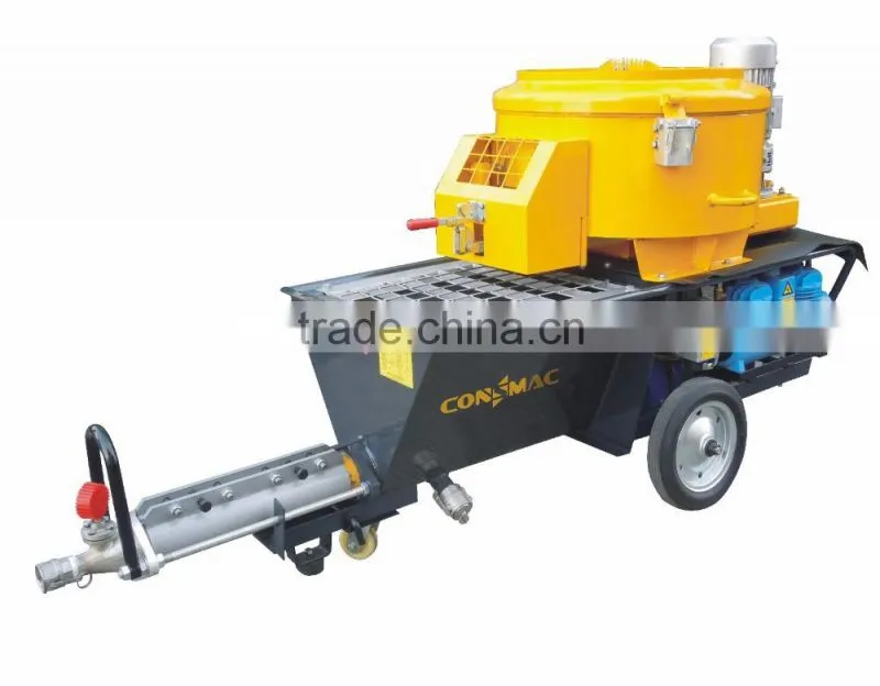 mortar plastering machine for wall