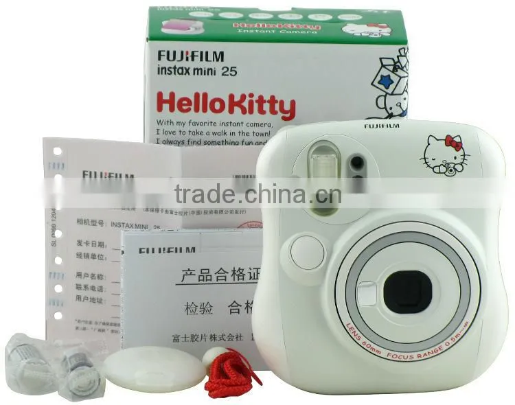 Fujifilm Instax MINI 25 , Hello Kitty Instant Film Camera , White