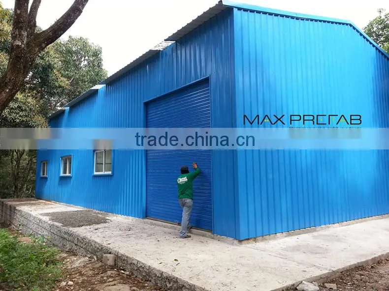 USD200 Coupon Maxprefab India Project Low Cost Prefabricated Warehouse Price