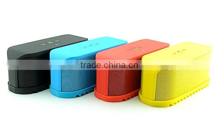 JY-4 Blutooth Wireless Speaker Portable Stereo Speakers Subwoofers With Answer Phone Mic TF Card U Disk Wave Skid Bottom