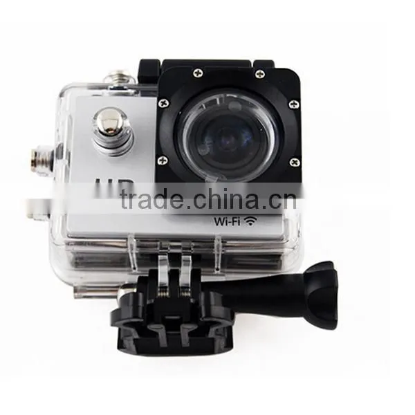 5MP sensor 170 degree wide angle Burst wireless sport camera for extreme sports