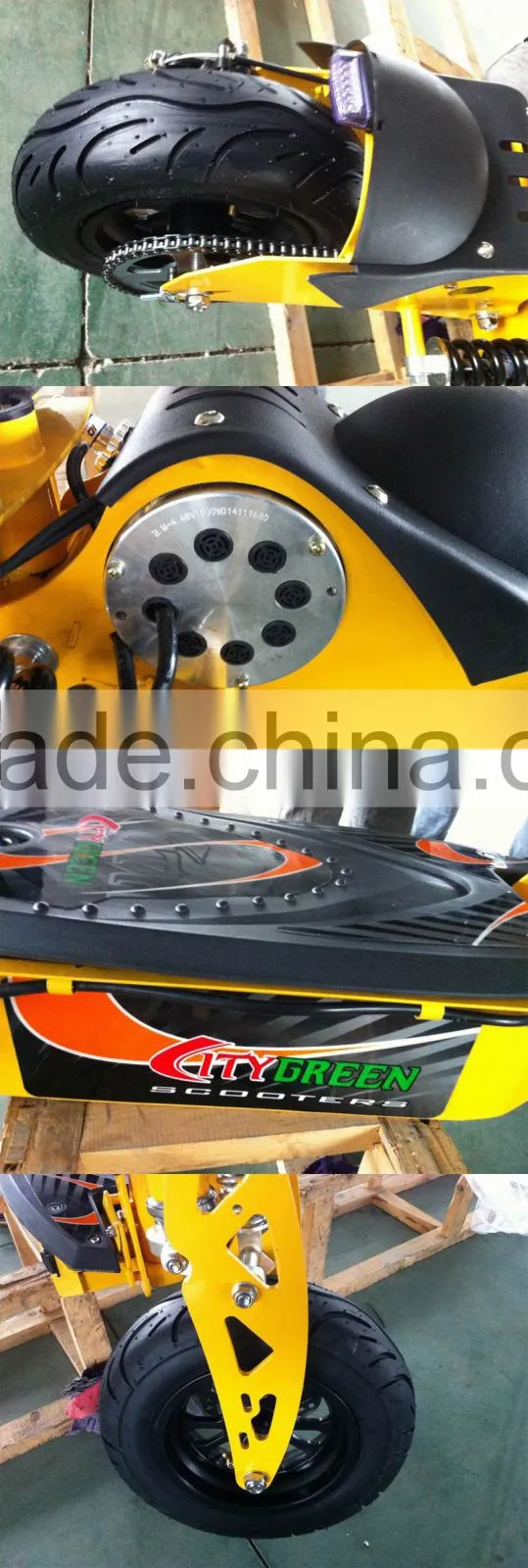 CE approved 1500watt 2 wheel electric standing e scooter