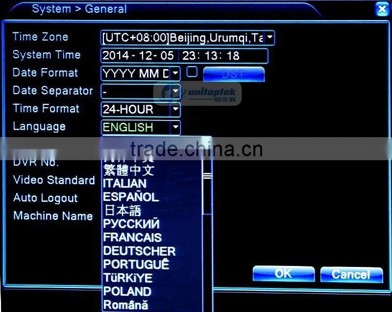 CCTV DVR 8 Channel With Hi3531 AHD DVR 720P Real Time 8Ch Playback DVR Recorder Max to 4TB