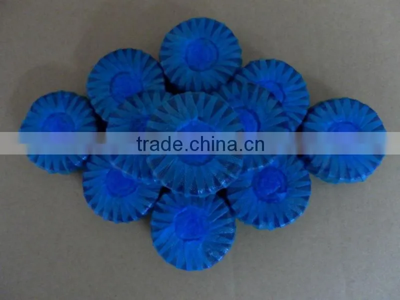 1 pack toilet bowl blue tablet/toilet cleaning tablet/blue bubble