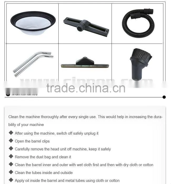 Industrial Heavy Wet & Dry Vacuum Cleaner BJ122A-50L
