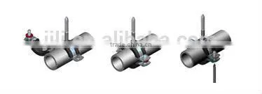 Welding Type Clamps M8+10 With Rubber both closed