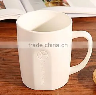 customize promotional ceramic mug/ceramic coffee mug matte embossed mug