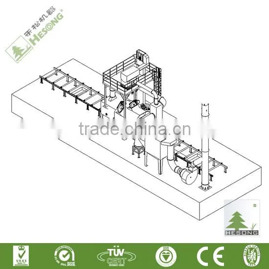 Expecial Shot Blasting Machine/Section Bar Cleaning Machine/Blasting Cleaning