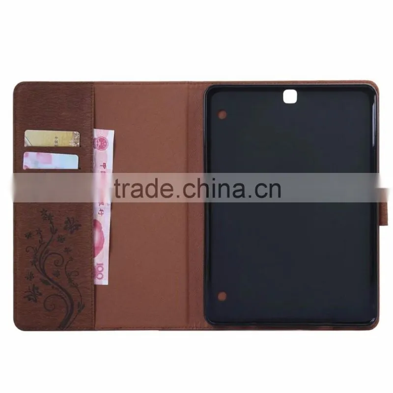 Leather Card Slot Stand Cover for Samsung Galaxy Tab E 9.6 T560 /tab 4 10.1 T530/ Tab A 9.7 T550 Magnetic Tabler Covers